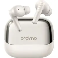 Oraimo SpaceBuds Neo+ – Draadloze oordopjes met actieve ruisonderdrukking (ANC), 30 uur speeltijd, Sound360 en IPX4 – Wit