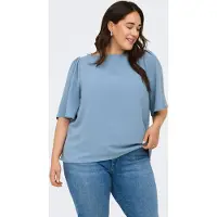 ONLY Carjosee Blouse Dames Blauw 44