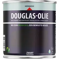 Hermadix Douglas olie | | 750 ml (Zwart, Mat, Waterbasis)