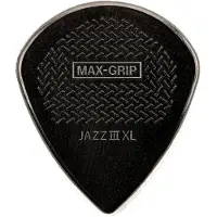 Dunlop Max Grip Jazz III XL Stiffo 1.38mm Picks Pack of 24