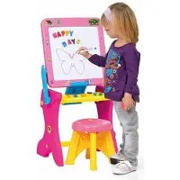 MOLTO Rosa Magnetic Pupitre Veelkleurig 3-6 Years Kinderen