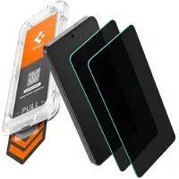 Spigen GLAStR Privacy EZ Fit Screenprotector + Applicator - 2-pack voor de Samsung Galaxy S26