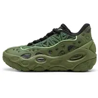 Puma LaFrancé RNR Camo uniseks sneakers, Groen, Maat 42
