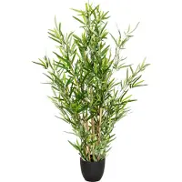 Hjh OFFICE MINI BAMBUS | Kunstplant - Kunstplant Groen