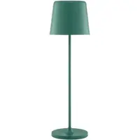Brilliant LED-tafellamp Kaami, dimbaar, groen, Woon-/ Eetkamer, metaal, Modern, LED tafellamp