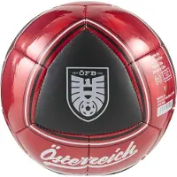 Oostenrijk Voetbal Culture Mini - Zwart/Rood