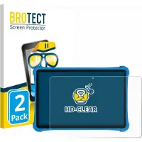 BROTECT - Screenprotector voor Alldocube iPlay 70 SE - Folie Beschermfolie transparant 2 Stuks