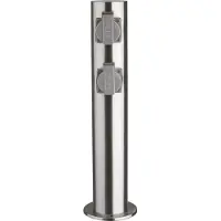 Heitronic 35104 Tuinstekkerdoos RVS