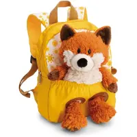 Nici Fox 21x26x25 Cm 13.65l Backpack Geel Kinderen