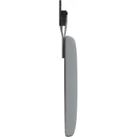 vidaXL Hangend hoofdbord Lichtgrijs Stof