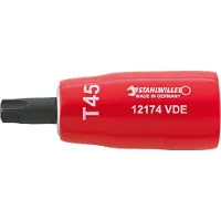 Stahlwille 12174 VDE T 20 02390020 Schroevendraaierdop T 20 3/8 (10 mm)