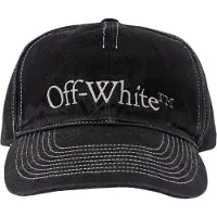 OFF-WHITE Bookish OW Black Baseball Cap