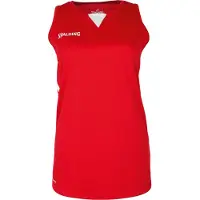 Spalding 4Her III basketbalshirt dames - Rood / Wit