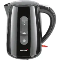 Korona 20130 waterkoker- 1.7 liter - 2200 Watt - zwart