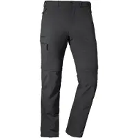 Schöffel - Pants Koper1 Zip Off - Trekkingbroek 60 - Regular, grijs/zwart