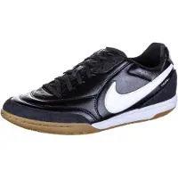 Nike Tiempo Streetgato Zaalvoetbalschoenen (IN) Zwart Wit