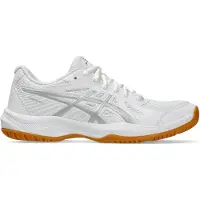 Asics Dames Upcourt 6 schoenen wit (39), Plat, Veters, Sportief, Meerdere sporten 1072A107