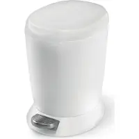 Simplehuman Slim Round Wit 6L