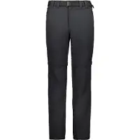 CMP - Zip Off Stretch Pant - Afritsbroek 52, zwart