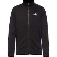 Puma Sportsweatvest 'Essentials No. 1' zwart / wit
