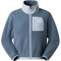 The North Face Fleece jas 'YUMIORI' basaltgrijs / lichtgrijs / wit