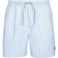 Calvin Klein Zwemshorts lichtblauw / wit
