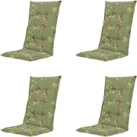 Madison Tuinkussen Aria Green Hoge Rug (123 x 50 cm)