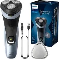 Philips Shaver 3000X Series X3063/00 - Elektrisch scheerapparaat - Blauw
