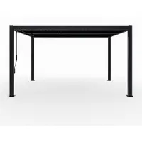Sojag Milo stalen pergola met lamellendak 3x3,5 m -