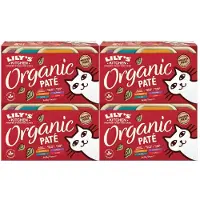 Lily's Kitchen 4x Kattenvoer Nat Organic Paté Multipack 8x85 gr