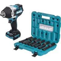 Makita DTW 700 Z accu slagmoersleutel 18 V 700 Nm 1/2" borstelloos solo - zonder accu, zonder oplader