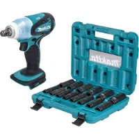Makita DTW 251 Z accu slagmoersleutel 18 V 230 Nm 1/2" solo - zonder accu, zonder oplader