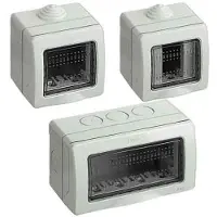 Bticino Wandbehuizing voor IP55-apparatuur, model 'Matix', , voor 4 modules