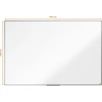 Nobo Essence Melamine Board 1800x1200 Mm Zilver