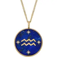 Fossil ketting JF04849710 Waterman sterrenbeeld goudkleurig female
