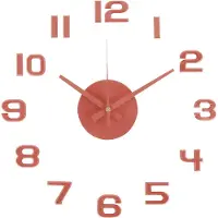 Karlsson Klok DIY Sunset Numbers Blush Red