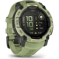 Garmin Instinct 3 - Smartwatch - AMOLED - 50 mm - Fern Green - Limited edition
