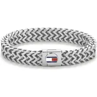 Tommy Hilfiger Armband 'CASUAL' zilver