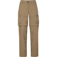 Vaude - Women's Neyland Cargo Zip Off Pants - Trekkingbroek 42 - Regular, beige