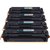 G&G Toner vervangt Canon, HP 201X, 045H Compatibel Zwart, Cyaan, Magenta, Geel GS-H201X-4P