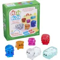 Goliath Jelly Blox - Farm Friends - Zes Karakters - Constructiespeelgoed - Zachte Bouwblokken - Pijnvrij Spelen - Vanaf 2 jaar - BPA vrij