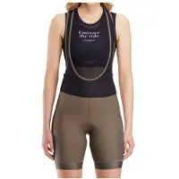 Peppermint - Women's Signature Cargo Bib - Fietsbroek L, bruin