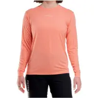 Peppermint - Women's Peak Long Sleeve Jersey - Fietsshirt M, roze