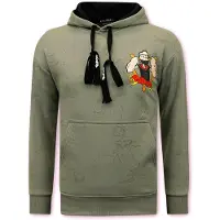 Top Star Hoodie met capuchon popeye