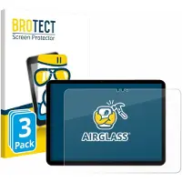 BROTECT Screenprotector 3 Stuks voor Apple iPad Air 11" M4 2026 Beschermglas transparant