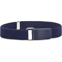 Ladeheid Kinderriem - Riem - Broekriem - Verstelbaar - Polyester - LA-TG-P15 - Dunkelblau - 0-2 Jahre