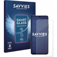 Savvies 3 Stuks Screenprotector - geschikt voor iiiF150 Action A5 Pro - beschermfolie glas transparant