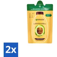 Garnier - Loving Blends - Shampoo Refill - Avocado Olie & Shea Boter - Zeer Droog, Golvend of Krullend Haar - 250 ml - Voordeelverpakking - 2 stuks