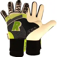 Real Space + (Limited Edition) Keepershandschoenen - Wit / Zwart / Fluo Groen | Maat: 8,5