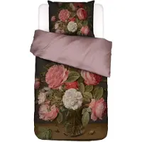 Essenza Dekbedovertrek Rose Delight Woodrose Satijn-140 x 200 / 220 cm | 1-Persoons